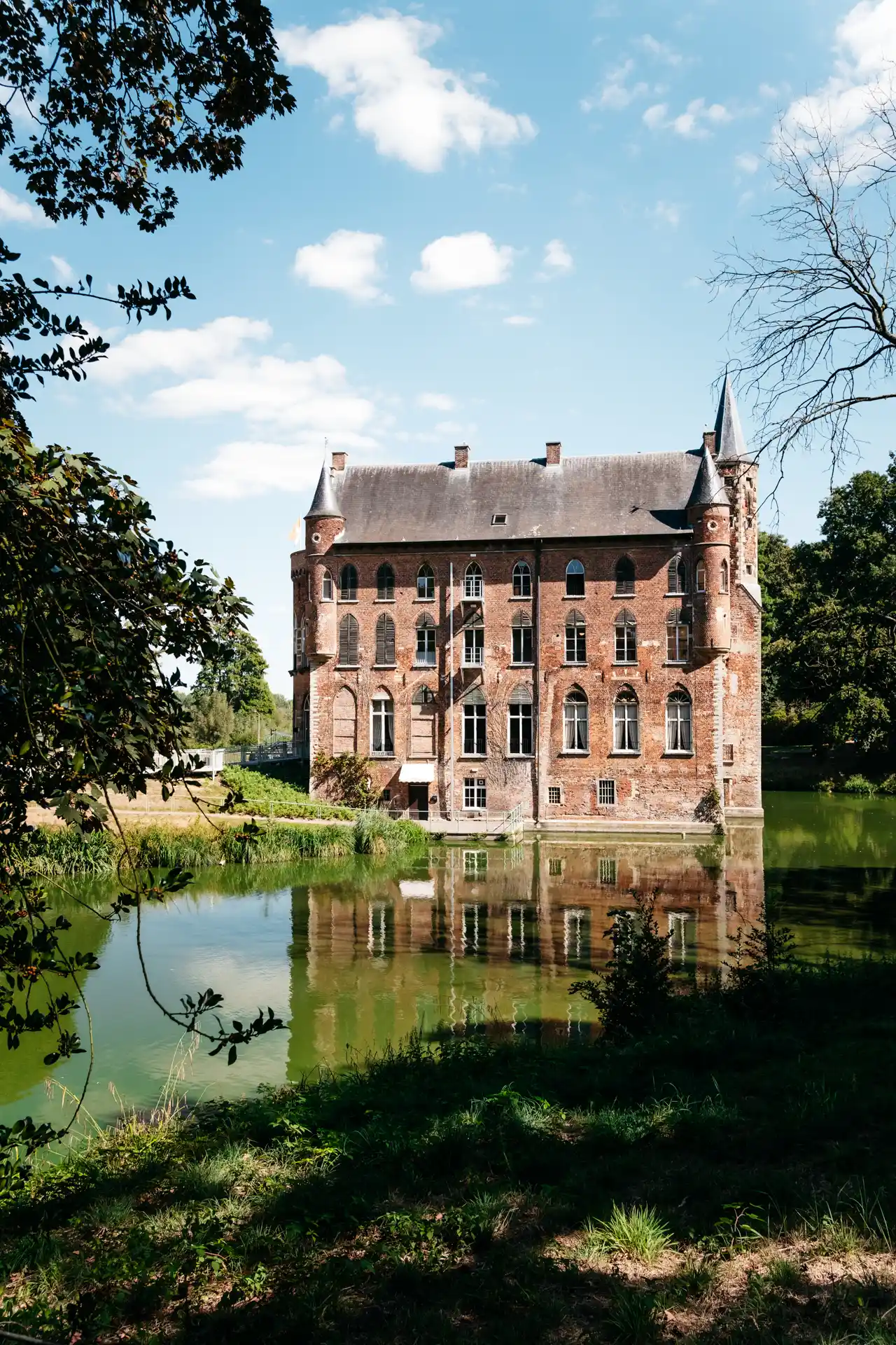 Château de Wissekerke près d'Anvers en Belgique
